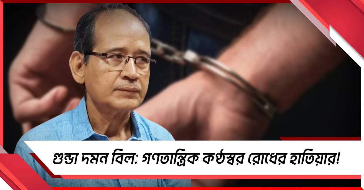 গুন্ডা দমন বিল: গণতান্ত্রিক কণ্ঠস্বর রোধের হাতিয়ার! কী বলছেন মানবাধিকার কর্মী ছোটন