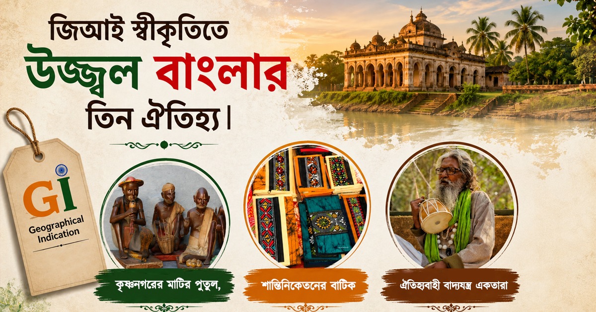 জিআই স্বীকৃতিতে উজ্জ্বল বাংলার তিন ঐতিহ্য