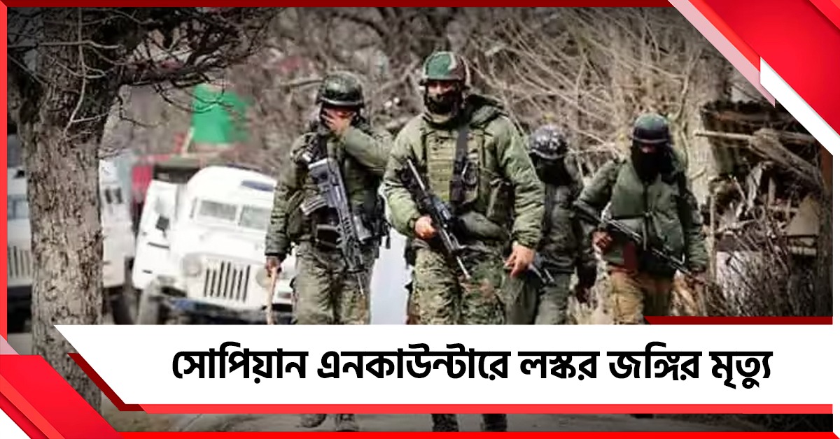 সোপিয়ানের সাত গ্রামে চিরুনি তল্লাশি, নিরাপত্তা বাহিনীর গুলিতে মৃত লস্করের শীর্ষ কমান্ডার!