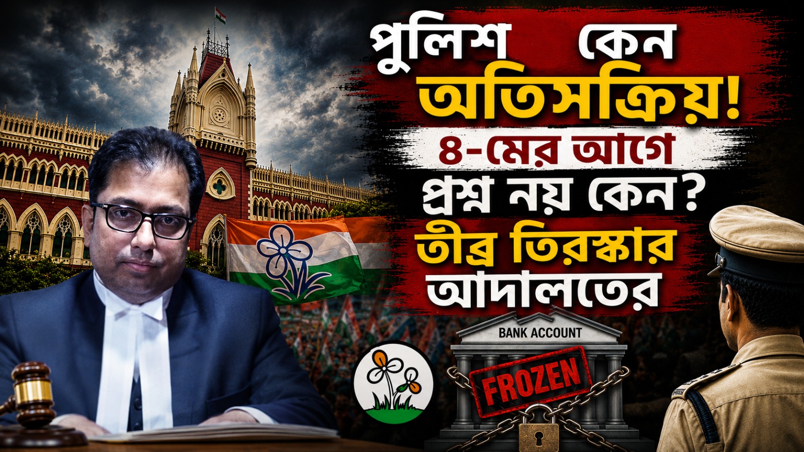 ৪ মে-র আগে প্রশ্ন তুললেন না কেন? A/C Freeze মামলায় বিক্ষুব্ধদের তীব্র তিরস্কার আদালতের, নিশানা পুলিশকেও