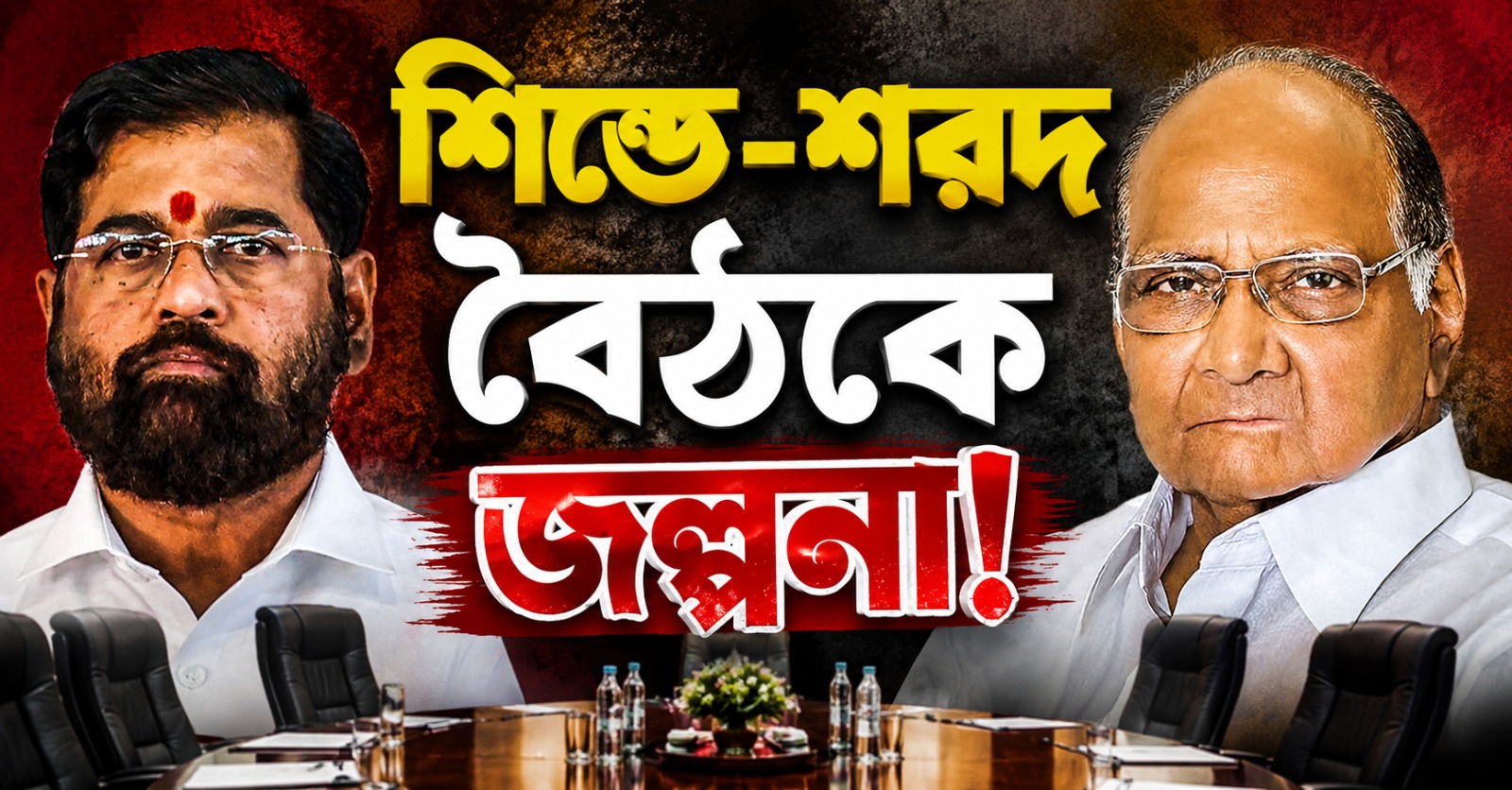 শিণ্ডে-শরদ বৈঠকে জল্পনা! ফের ফাটল মহারাষ্ট্রের বিরোধী জোটে