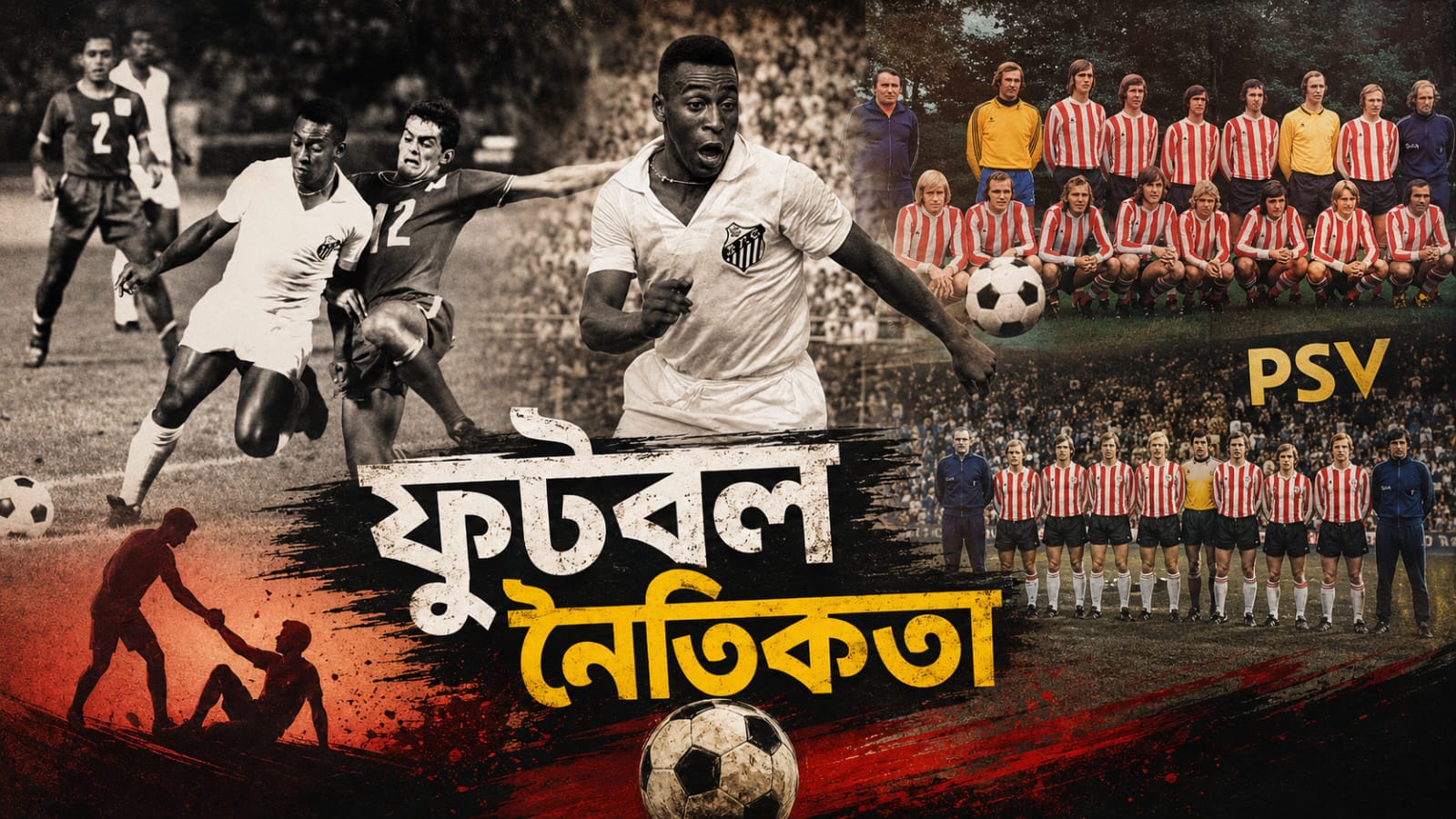 'ফুটবল নৈতিকতা', উৎপল সিনহার কলম