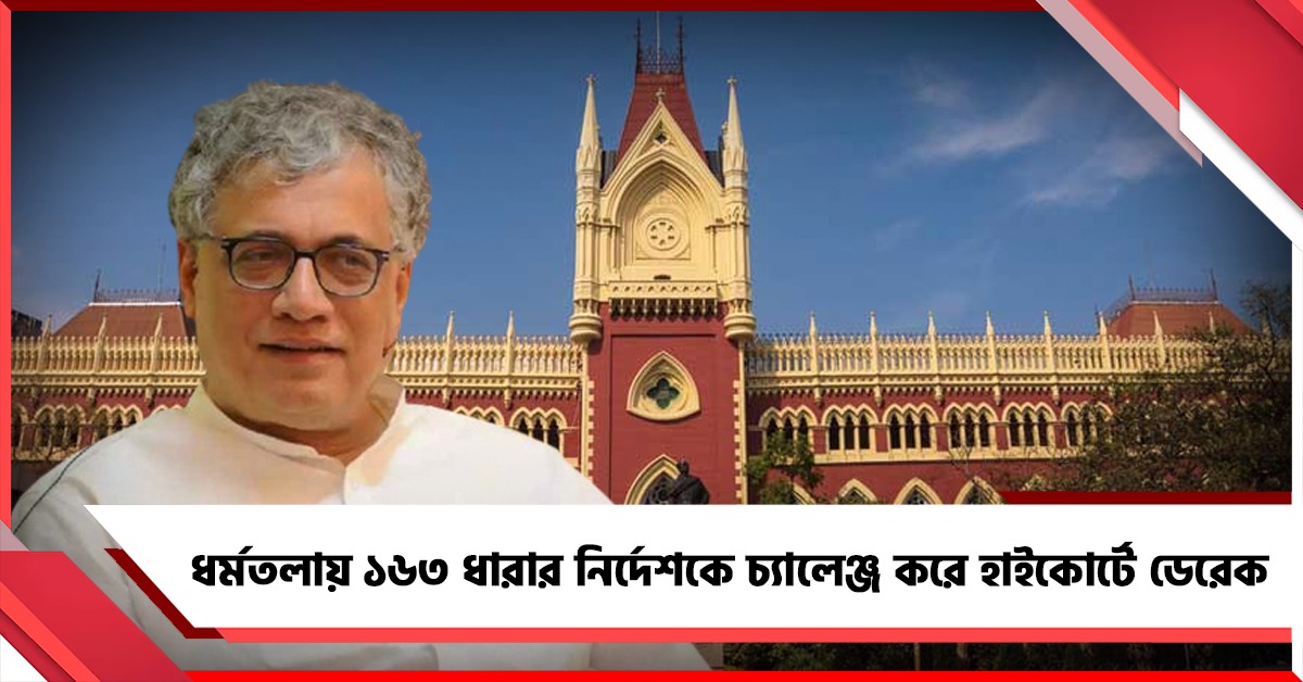 ২১ জুলাইয়ের আগে ধর্মতলায় ১৬৩ ধারার নির্দেশকে চ্যালেঞ্জ করে হাইকোর্টে ডেরেক