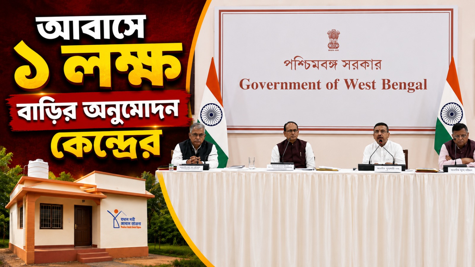 আবাসে ১ লক্ষ বাড়ির অনুমোদন কেন্দ্রের: শিবরাজের সঙ্গে বৈঠকের পরে জানালেন মুখ্যমন্ত্রী, তৃণমূল জমানাকে নিশানা কেন্দ্রীয় কৃষিমন্ত্রীর