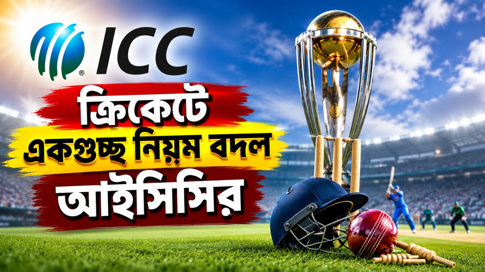 কমছে বিশ্বকাপের দল থেকে ওভার সংখ্যা! ক্রিকেটে বড়সড়় বদল আইসিসির