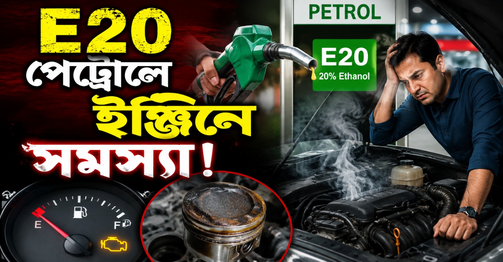 E20 পেট্রোলে ইঞ্জিনে সমস্যা! গাড়ি প্রস্তুতকারী সংস্থার বিরুদ্ধে কড়া নির্দেশ কমিশনের