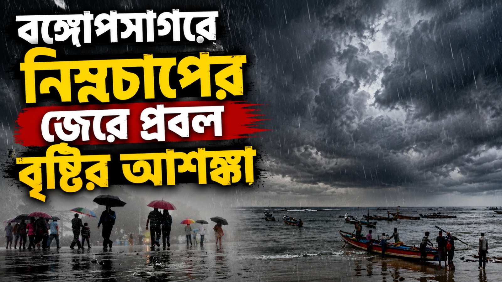 বঙ্গোপসাগরে নিম্নচাপের জেরে দক্ষিণবঙ্গে অব্যাহত থাকবে বৃষ্টি! কেমন থাকবে উত্তরের আবহাওয়া?