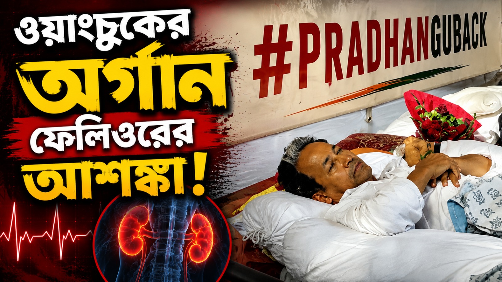 অনশনের ২০ দিন, অর্গ্যান ফেলিওর হতে পারে ওয়াংচুকের!