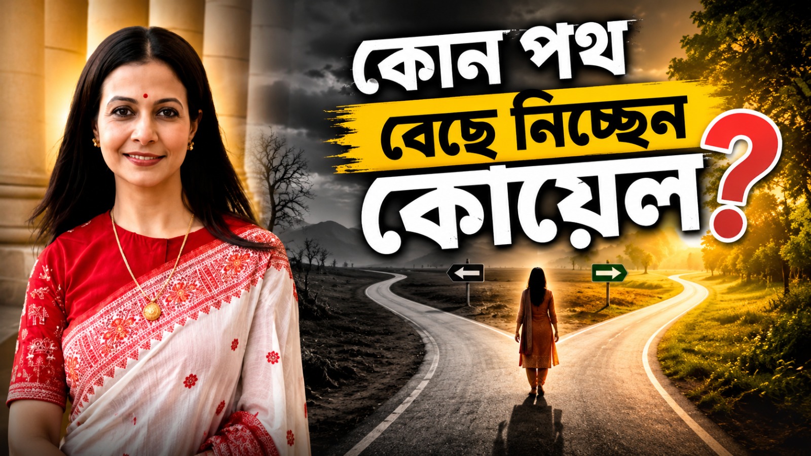 কোন পথে যে চলি.... কোয়েল কোন পথ বেছে নিচ্ছেন?