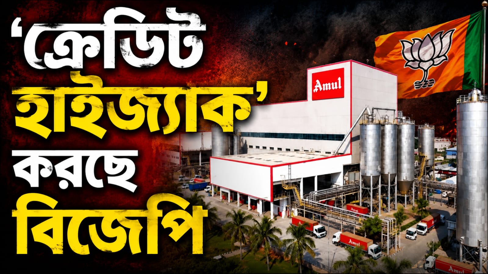 হাওড়ায় আমূলের মেগা প্রকল্পের শিলান্যাসে শাহ-শুভেন্দু! ‘ক্রেডিট হাইজ্যাক’ করছে বিজেপি, দাবি তৃণমূলের