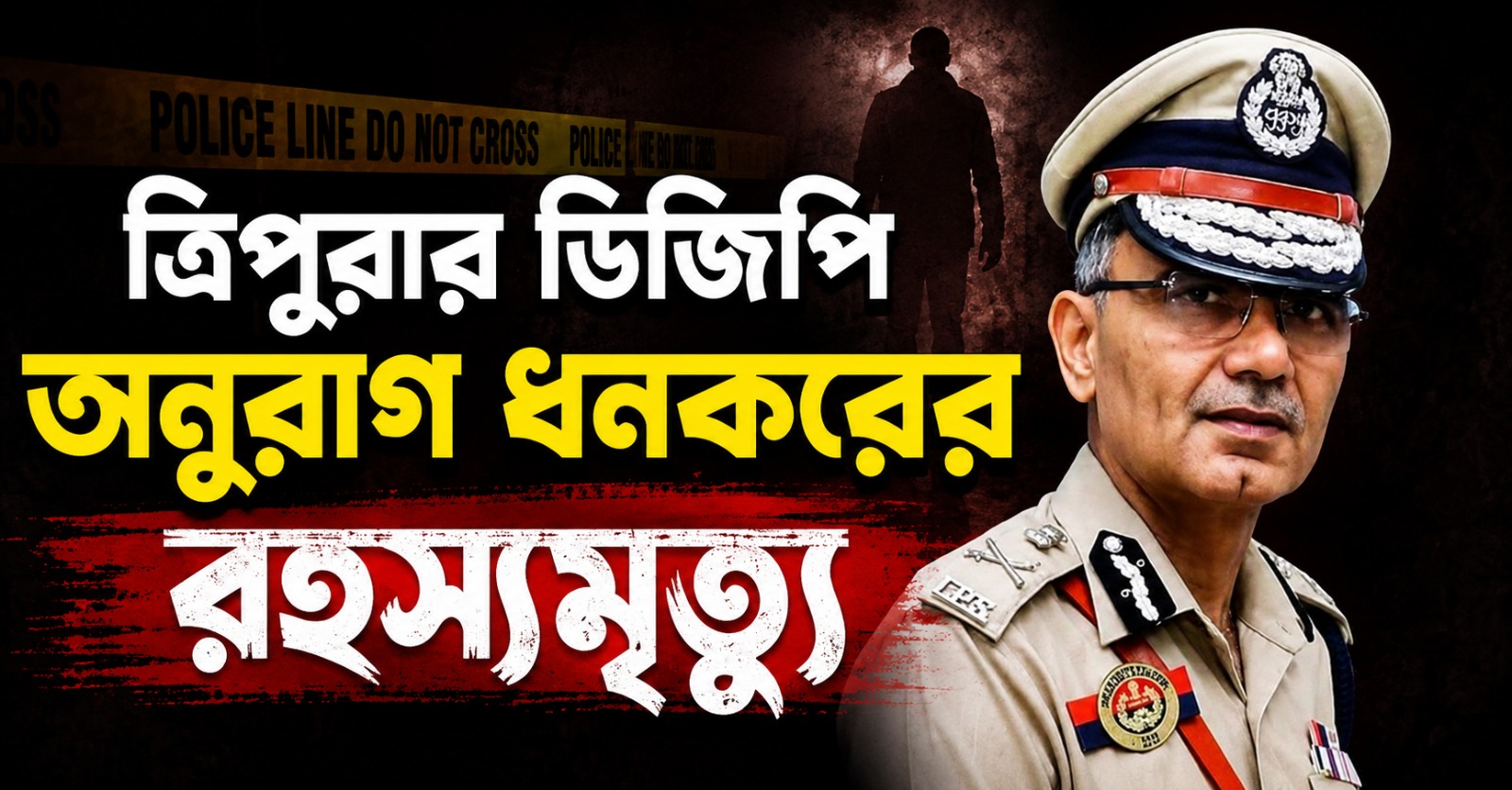 ত্রিপুরার DGP-এর রহস্যমৃত্যু! দেশের মধ্যে বিরল অঘটনের নিরপেক্ষ তদন্তের দাবি কুণালের