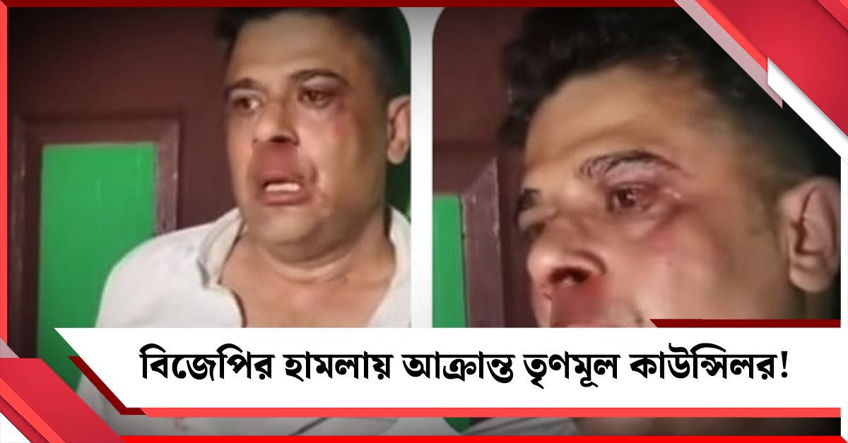 একুশের সভায় আসার পথে হামলা! জখম তৃণমূল কাউন্সিলর সুদীপ