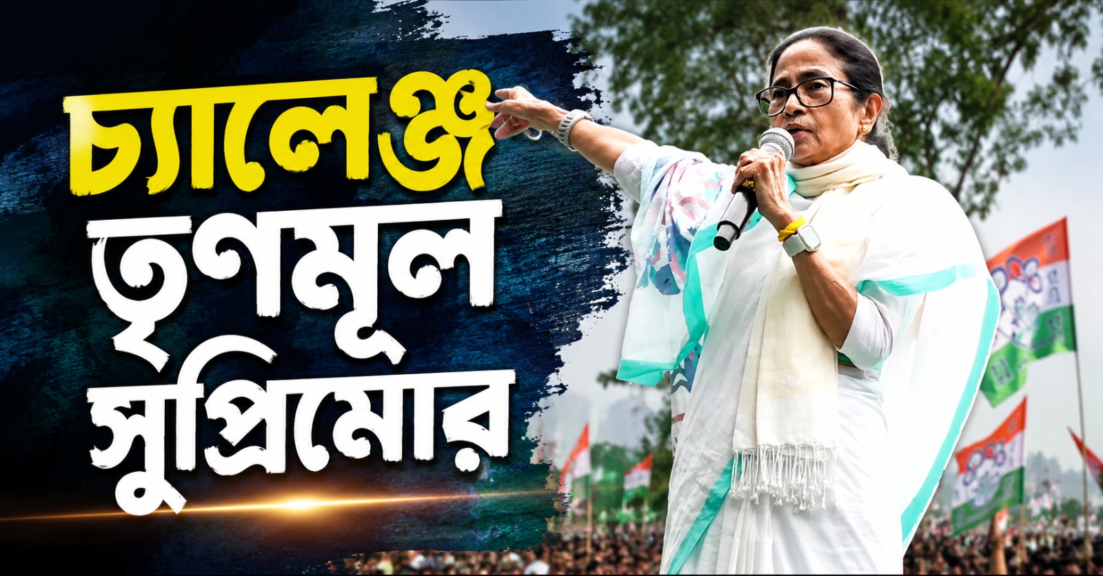 এবার বাংলার গ্রামে-ব্লকে-জেলায় যাব, দেখি কে আটকায়! চ্যালেঞ্জ তৃণমূল সুপ্রিমোর