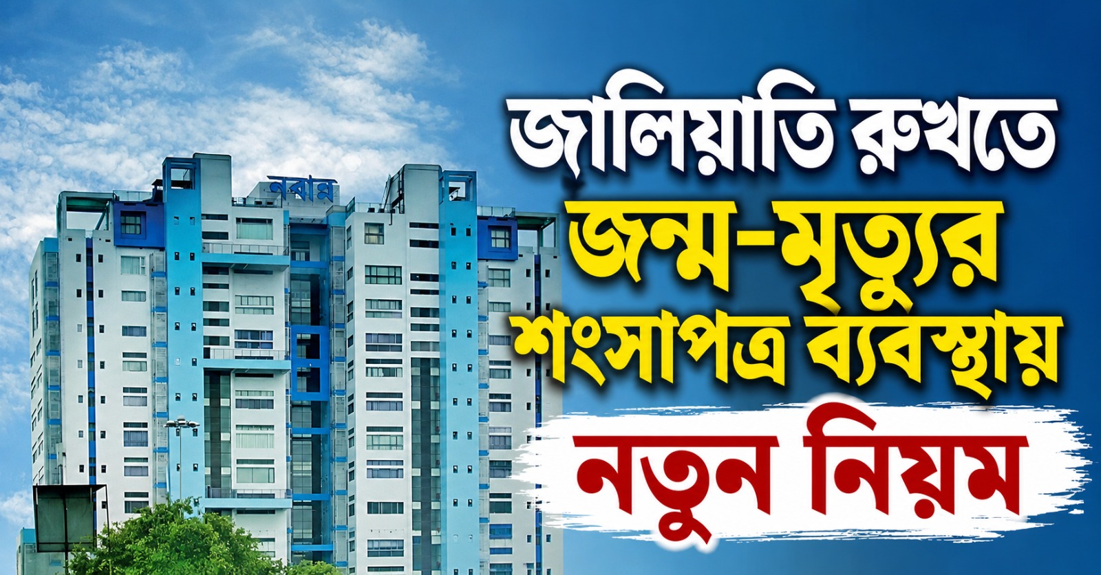 জালিয়াতি রুখতে জন্ম-মৃত্যুর শংসাপত্র ব্যবস্থায় নতুন নিয়ম, বড় সিদ্ধান্ত রাজ্যের