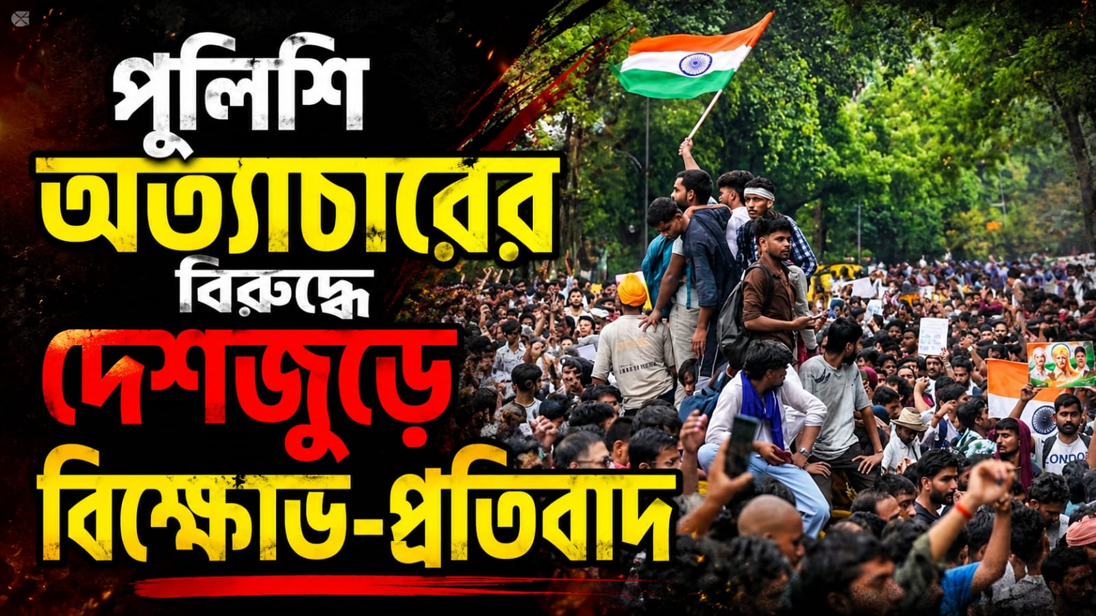 পুলিশি অত্যাচারের বিরুদ্ধে দেশ জুড়ে প্রতিবাদ, কলকাতাতেও মিছিলের ডাক ছাত্র-যুবদের