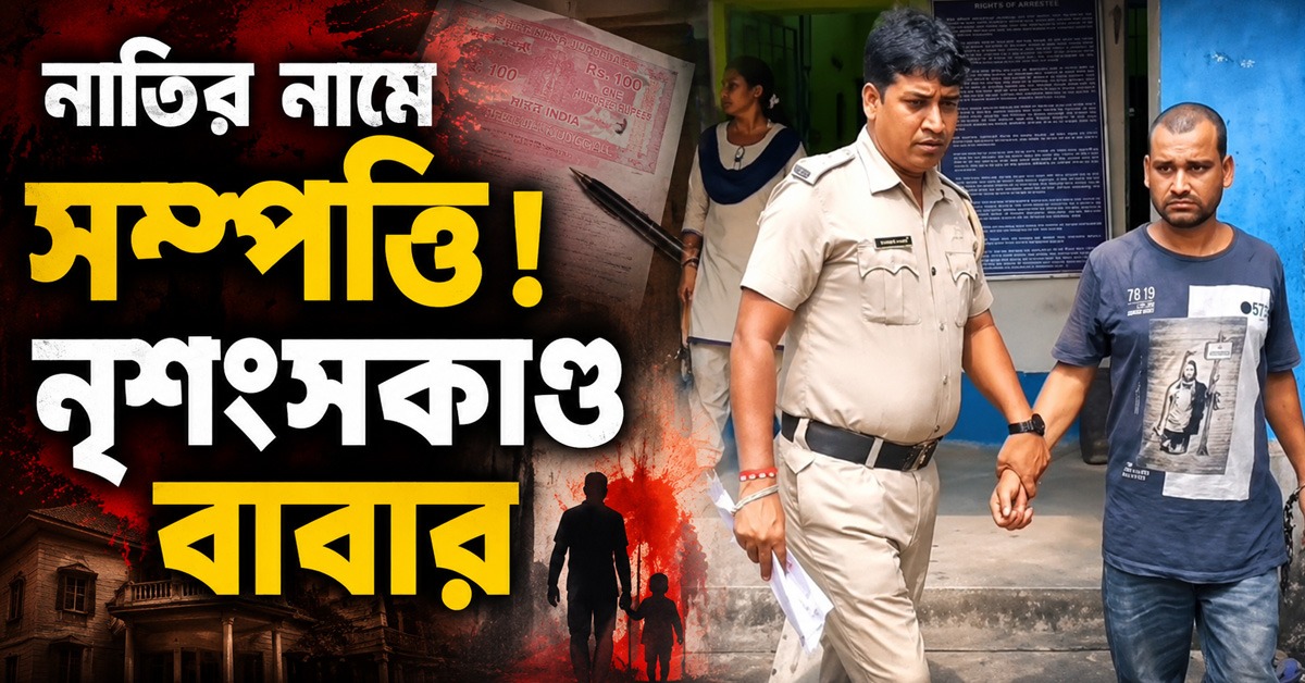 পৈতৃক সম্পত্তি আড়াই বছরের নাতির নামে! নৃশংসকাণ্ড রাগে অন্ধ বাবার