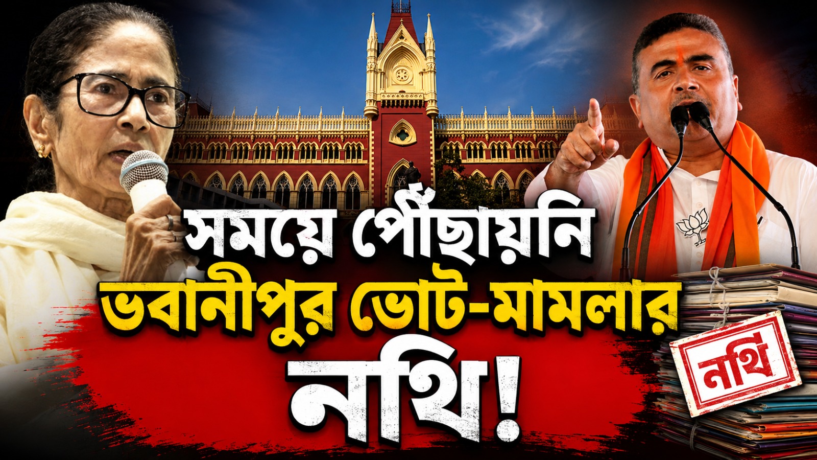 সময়ে পৌঁছায়নি ভবানীপুর ভোট-মামলার নথি! রেজিস্ট্রার জেনারেলের কাছে রিপোর্ট তলব ক্ষুব্ধ হাই কোর্টের