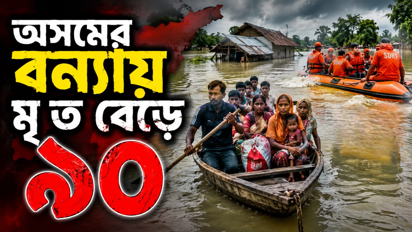 অসমের বন্যায় মৃত বেড়ে ৯০, দুর্গত এলাকায় নাড্ডাকে ঘিরে বিক্ষোভ