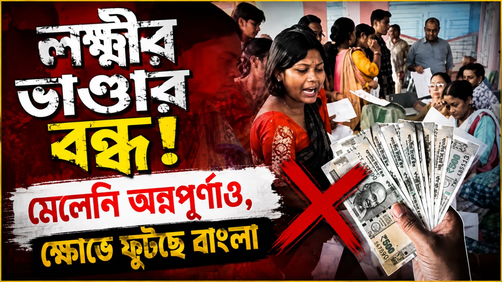 লক্ষ্মীর ভাণ্ডার বন্ধ! মেলেনি অন্নপূর্ণাও, ক্ষোভে ফুটছে বাংলা