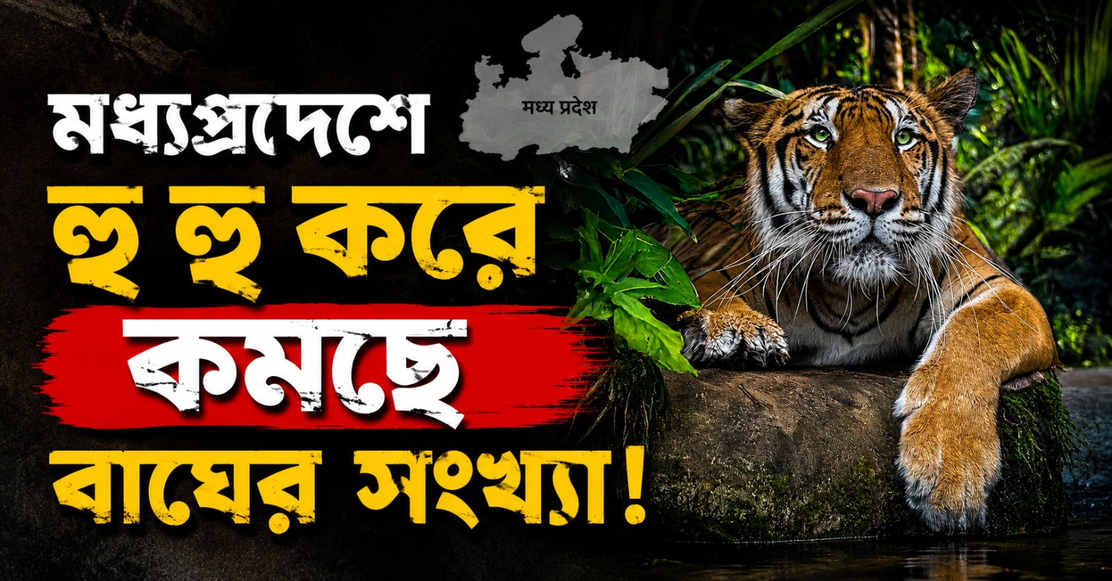 'ব্যাঘ্র রাজ্যে' বন্যপ্রাণীর আক্রমণে মৃত ৫০! প্রাণ হারিয়েছে ৪৫ বাঘ