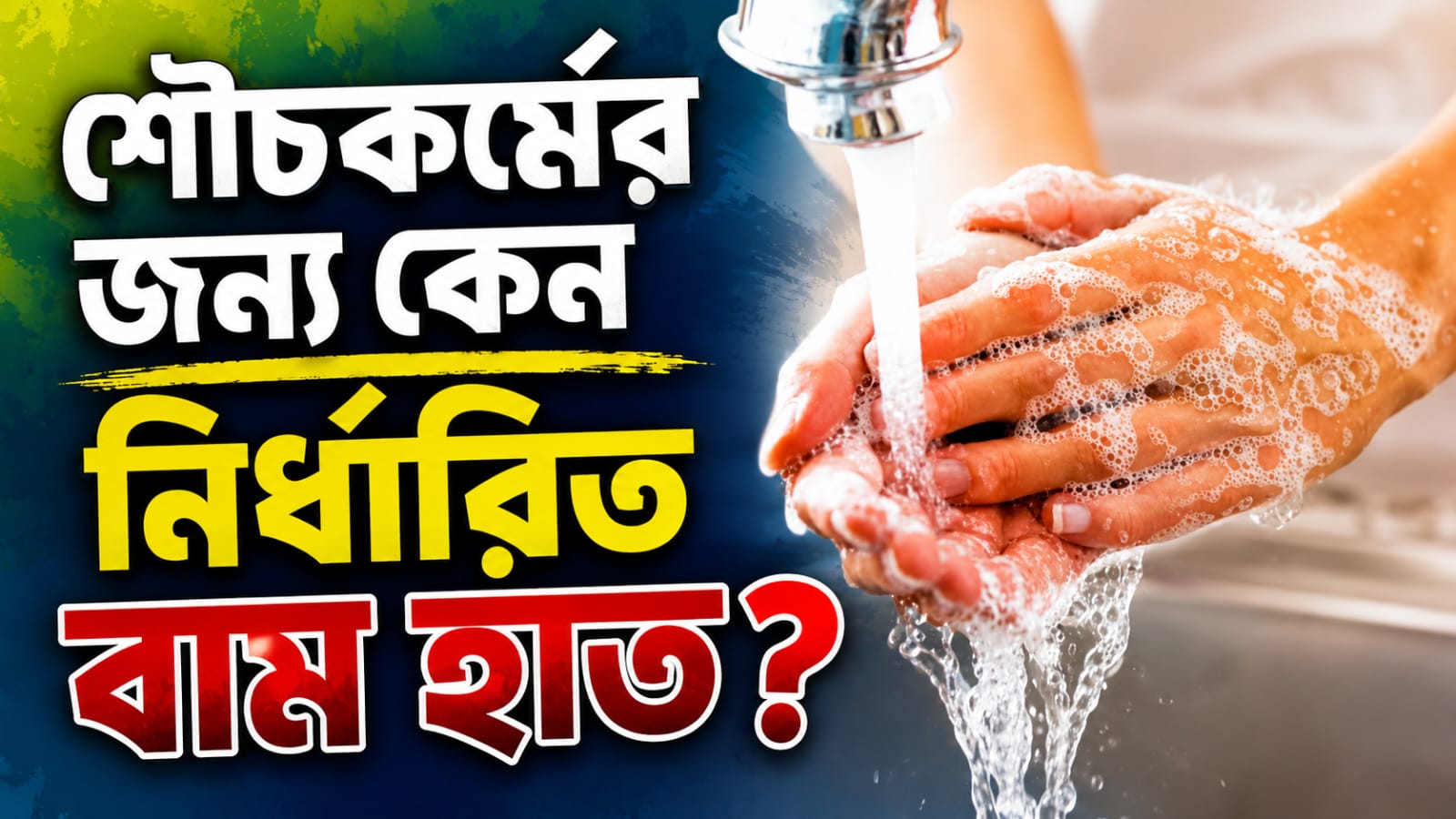 শৌচকর্মের জন্য কেন নির্ধারিত বাম হাত? জানুন আজব ব্যাখ্যা