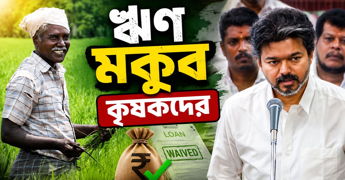 কৃষকদের স্বস্তি দিয়ে ৭৫ হাজার টাকা পর্যন্ত ঋণ মকুবের ঘোষণা তামিলনাড়ু সরকারের