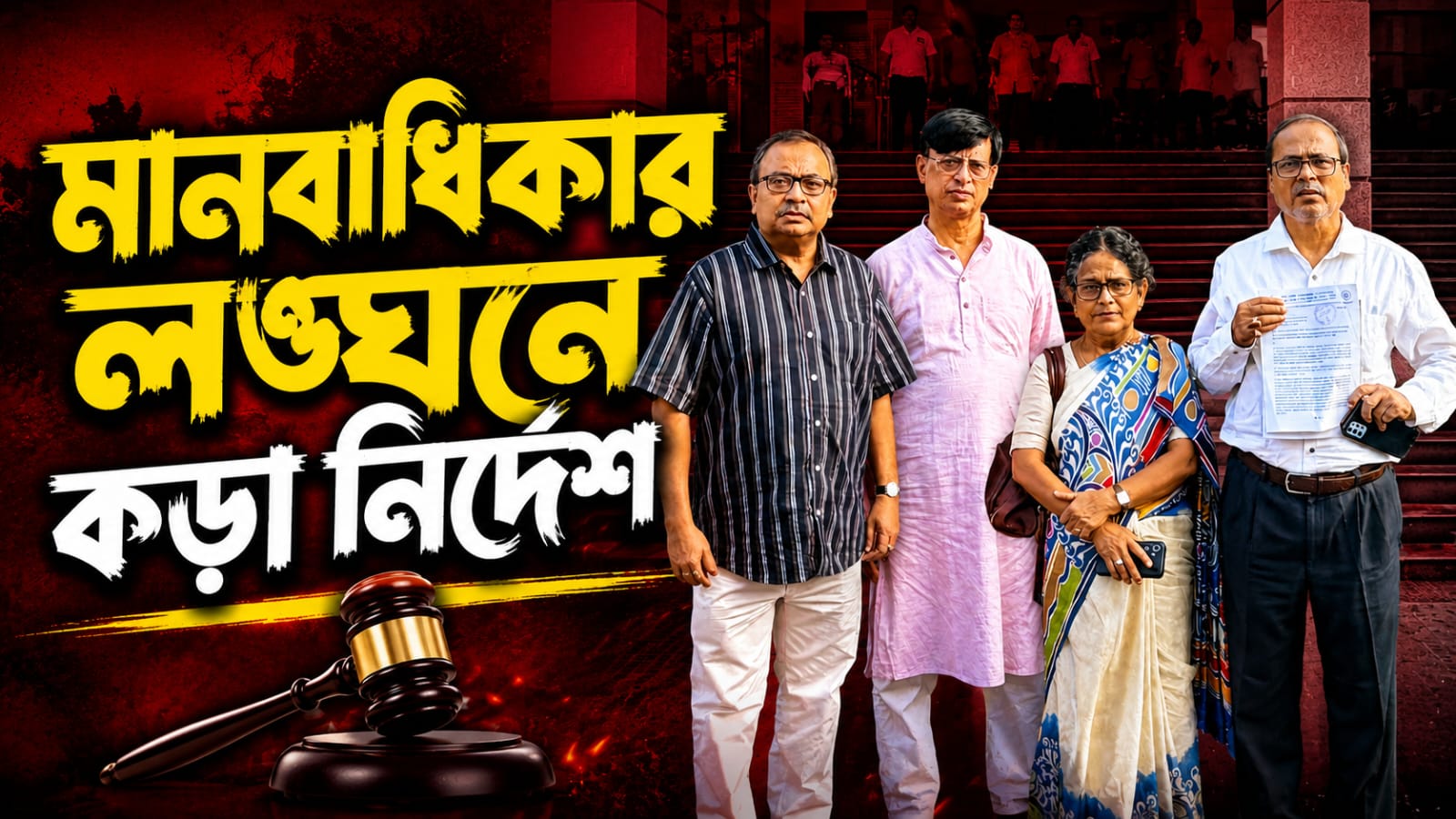 মানবাধিকার লঙ্ঘন বরদাস্ত নয়! তৃণমূলের অভিযোগের পরই পুলিশকে কড়া নির্দেশ কমিশনের