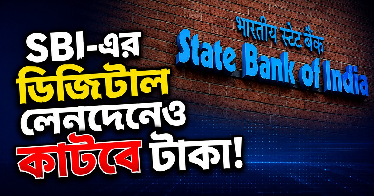 ডিজিটাল লেনদেনেও কাটবে টাকা! SBI-এর নিয়মে বড় বদল