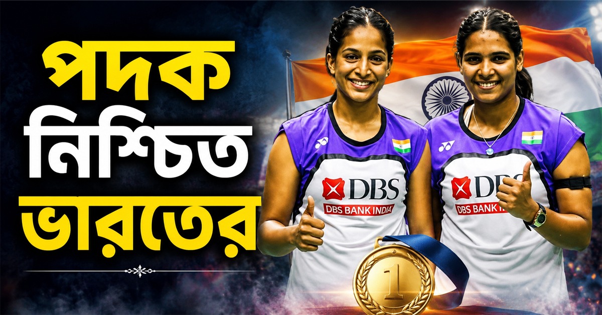 BWF Worlds:  ১৫ বছরের অপেক্ষার অবসান, মহিলাদের ডাবলসে পদক নিশ্চিত ভারতের