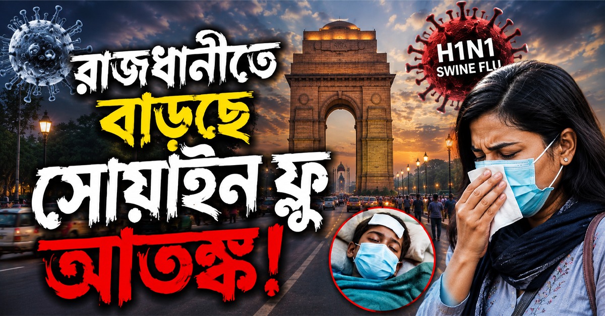 রাজধানীতে দ্রুত বাড়ছে সোয়াইন ফ্লু আতঙ্ক! আক্রান্ত হাজারের বেশি