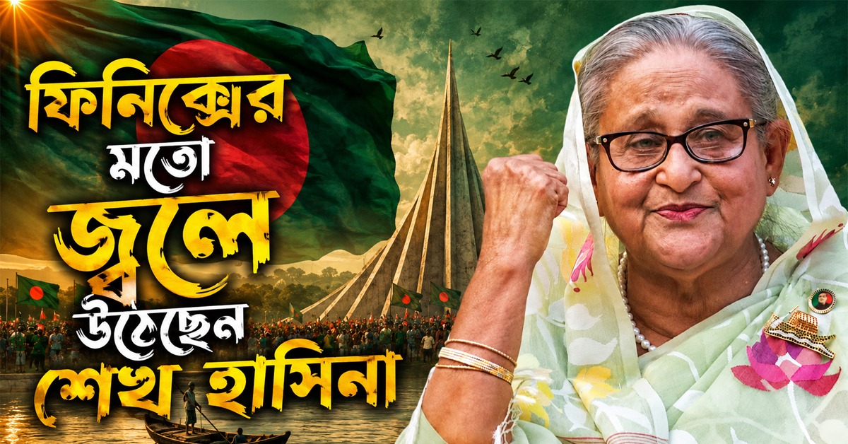 বারবার হামলার শিকার হয়েও ফিনিক্সের মতো জ্বলে উঠেছেন শেখ হাসিনা