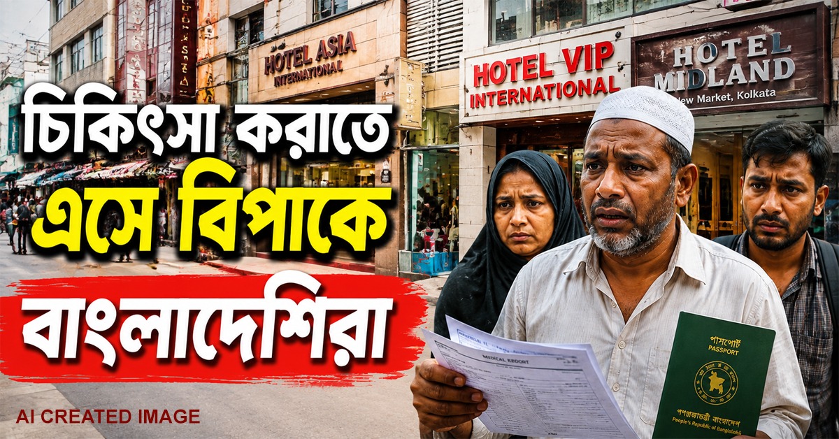 নিউমার্কেট অগ্নিকাণ্ডের জের! চিকিৎসা করাতে কলকাতা এসে বিপাকে বাংলাদেশিরা