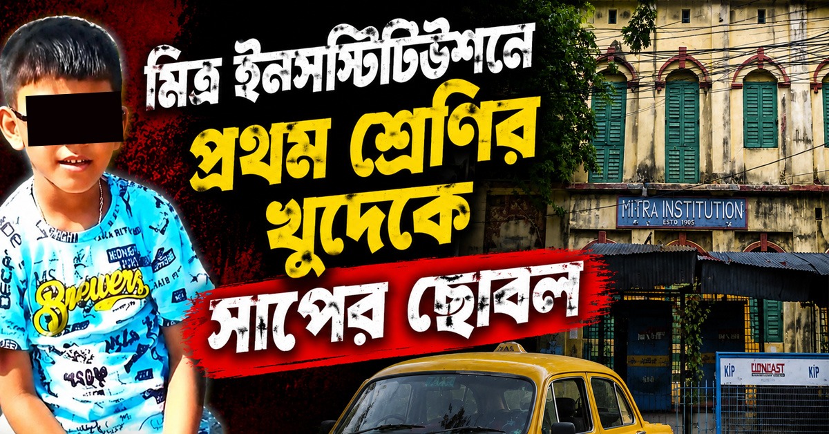 মিত্র ইন্সস্টিটিউশনে প্রথম শ্রেণির খুদেকে সাপের ছোবল
