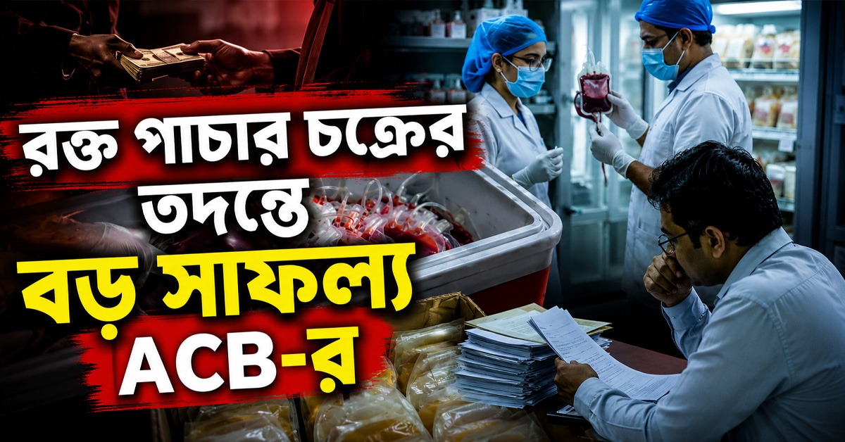 পাঁশকুড়া হাসপাতালে রক্ত বিক্রি চক্রে ৩ ল্যাব টেকনিশিয়ানকে গ্রেফতার ACB-র