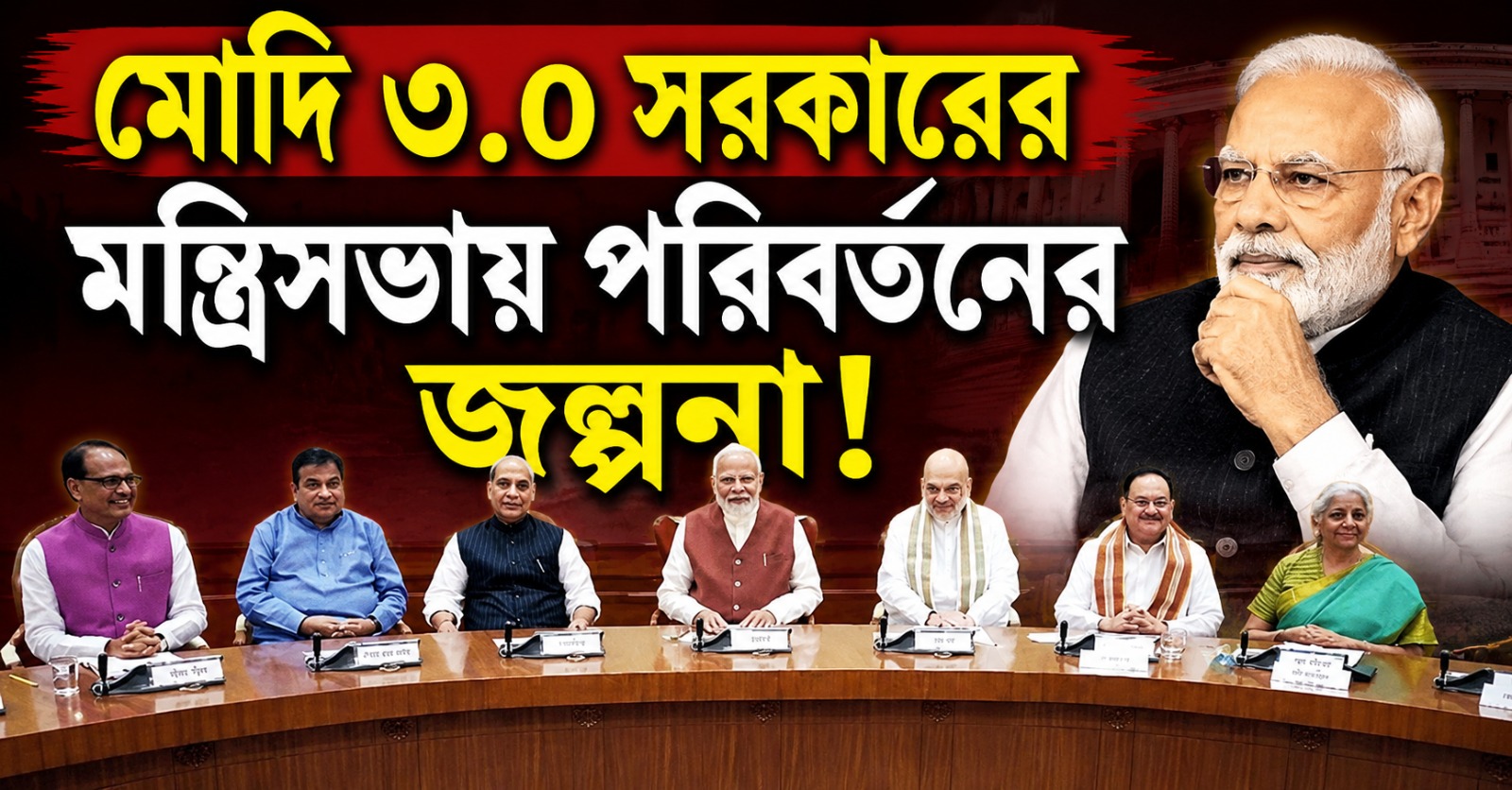 মোদি ৩.০ সরকারের মন্ত্রিসভায় পরিবর্তনের জল্পনা! তালিকায় জোর তরুণ-মহিলা-জোটসঙ্গীদের উপর