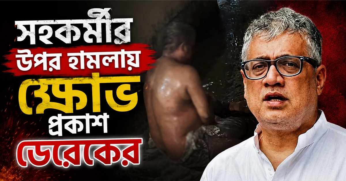 অবিজেপি রাজ্য হলে রাষ্ট্রপতি শাসন জারি হত! সহকর্মীর উপর হামলায় ক্ষোভ প্রকাশ ডেরেকের