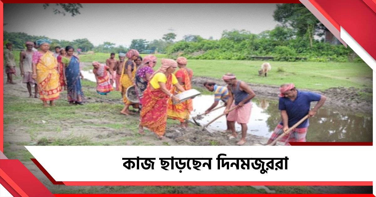 নেটওয়ার্ক বিভ্রাটে বায়োমেট্রিক অমিল! গ্রামগঞ্জে কাজ ছাড়ছেন দিনমজুররা