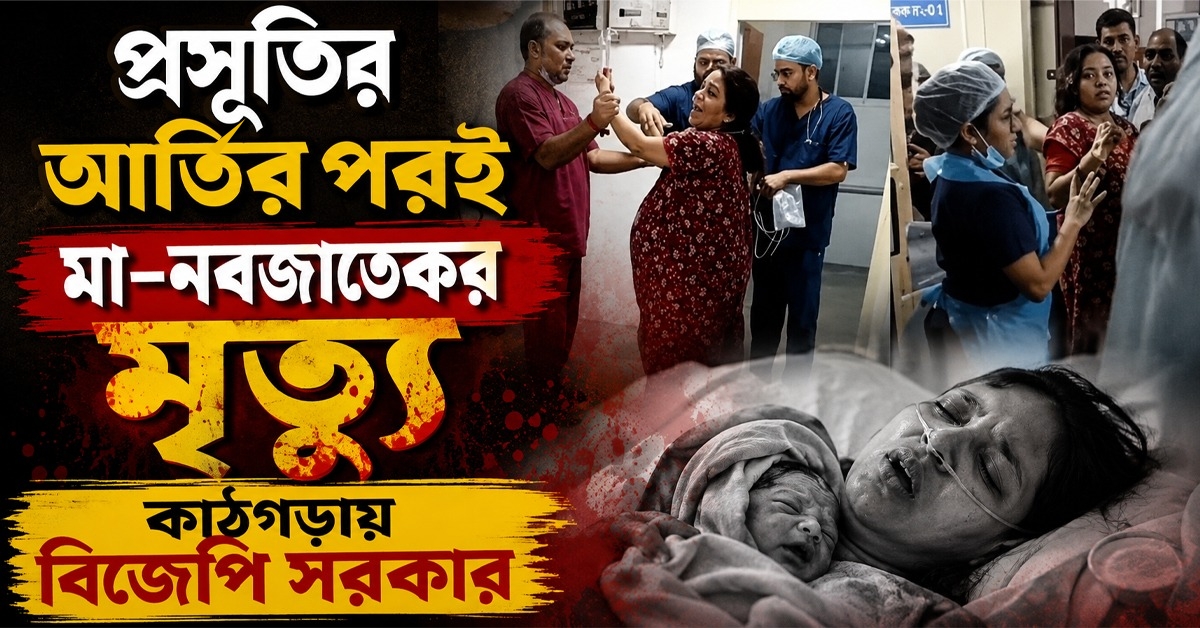 ‘আমাকে মেরে ফেলবে, বাঁচাও’, প্রসূতির আর্তির পরই মা-নবজাতকের মৃত্যু, কাঠগড়ায় বিজেপি সরকার