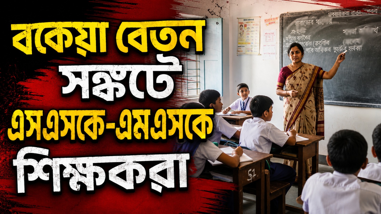 ঘোষণা হলেও মেলেনি নির্দেশিকা! এসএসকে-এমএসকের ৩৭ হাজার শিক্ষকের বেতন বকেয়া