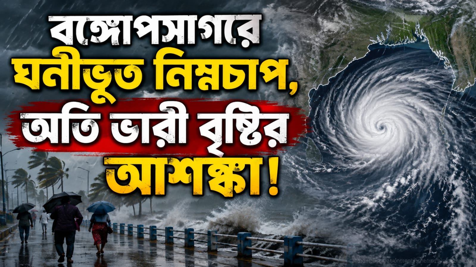 বঙ্গোপসাগরে ঘনীভূত নিম্নচাপ,অতি ভারী বৃষ্টির আশঙ্কা! জানুন আবহাওয়ার আপডেট