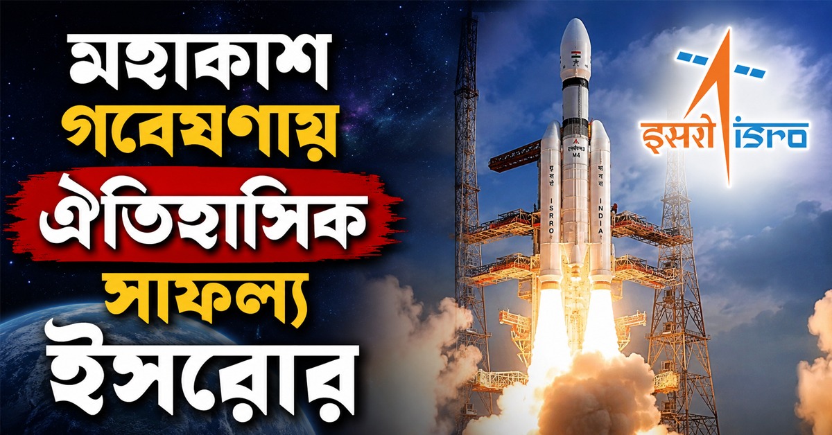 মহাকাশ গবেষণায় ঐতিহাসিক সাফল্য ইসরোর, GSLV-র সফল উৎক্ষেপণ