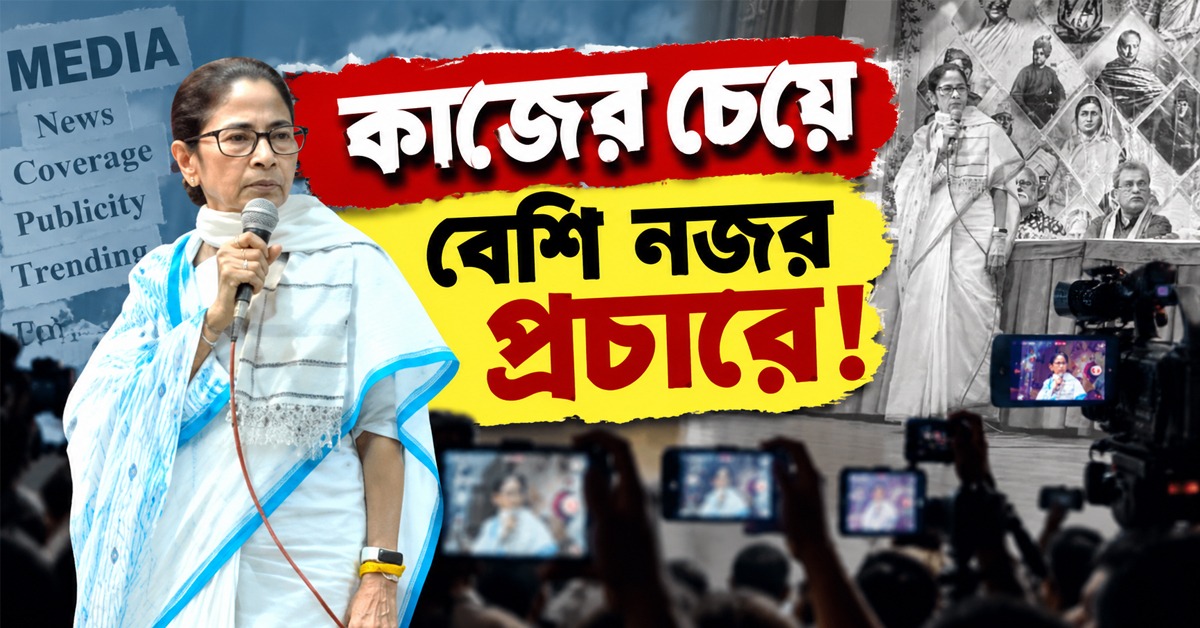 ‘বাস্তব কাজ ছেড়ে প্রচারে নজর’! শিক্ষক দিবসে রাজ্যের প্রশাসনিক নীতি নিয়ে প্রশ্ন মমতার