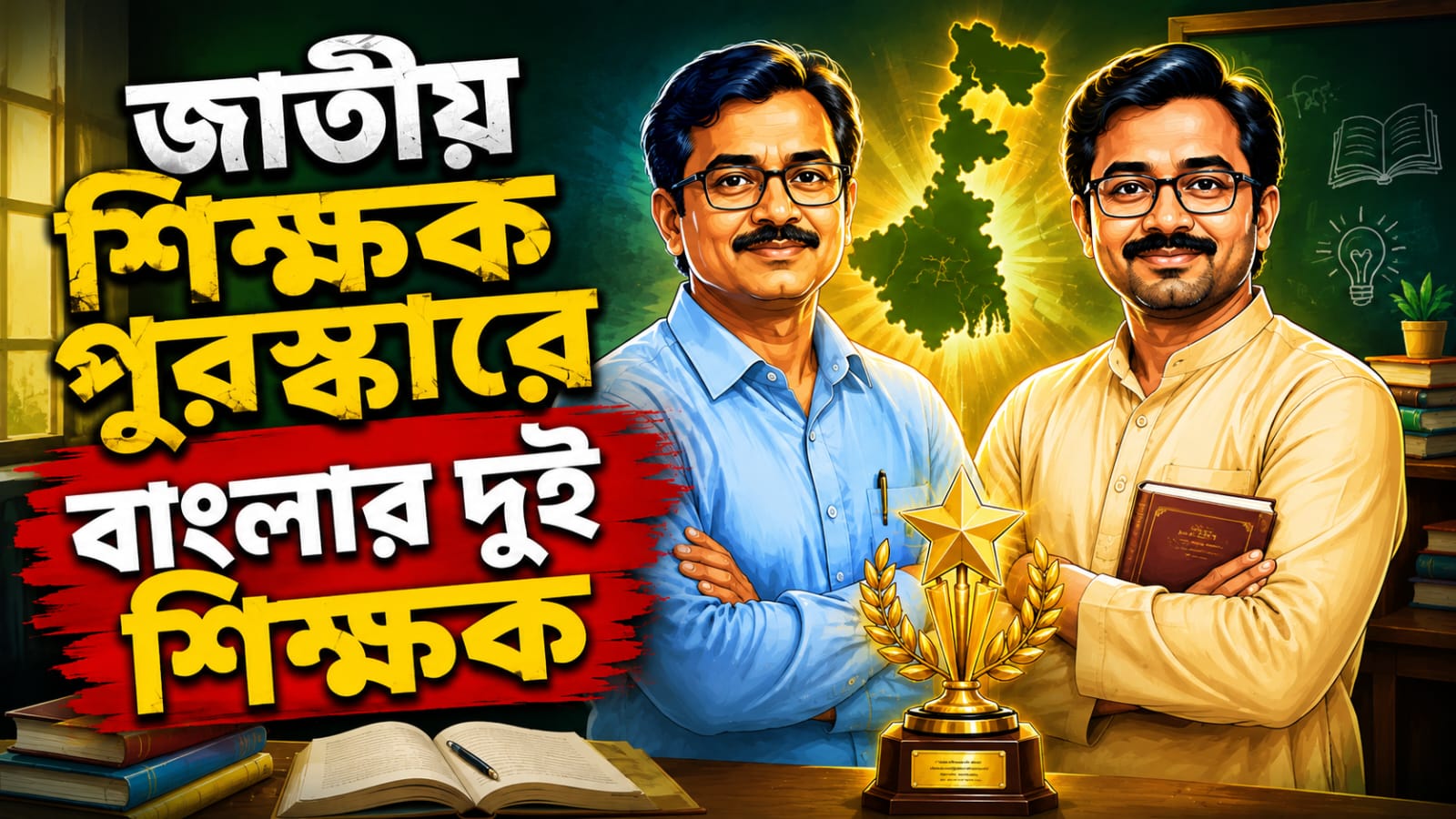 জাতীয় শিক্ষক পুরস্কার পাচ্ছেন দেশের ৮২ জন শিক্ষক, তালিকায় বাংলার দুই শিক্ষক