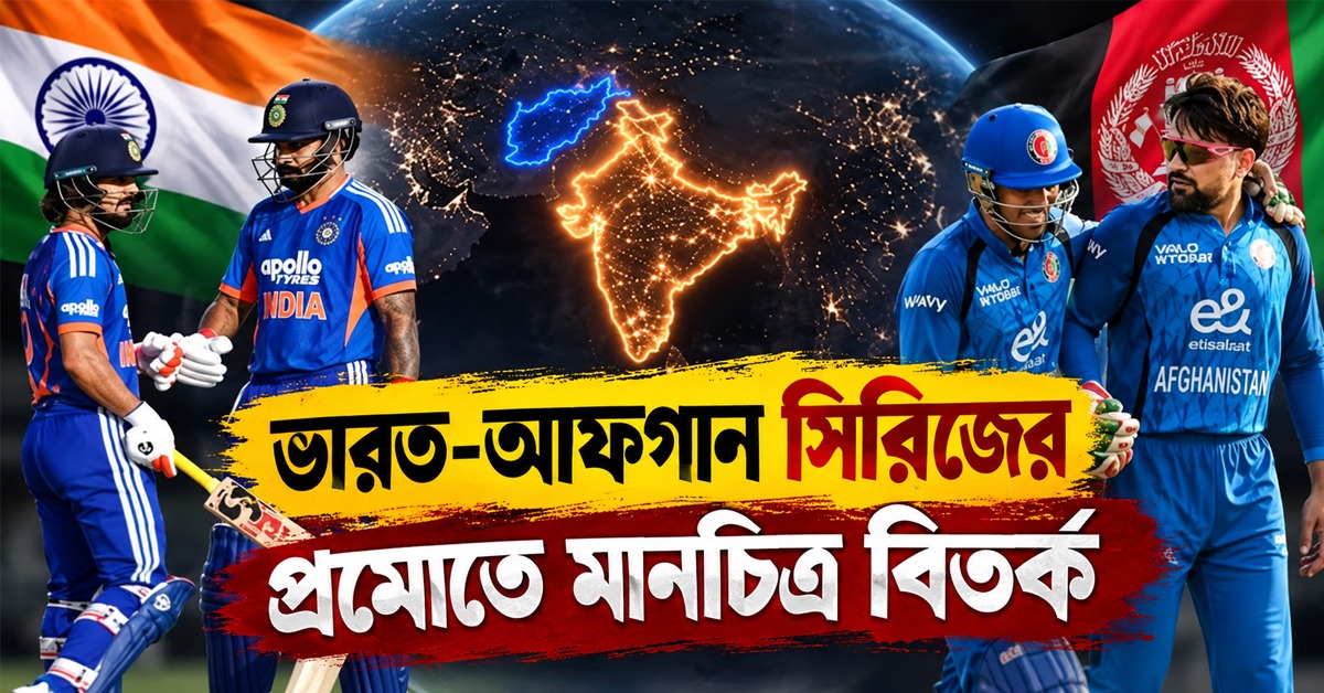 Ind vs Afg T20: সিরিজের প্রমোতে ভুল মানচিত্র, আফগানিস্তানের উপর ক্ষুদ্ধ পাকিস্তান