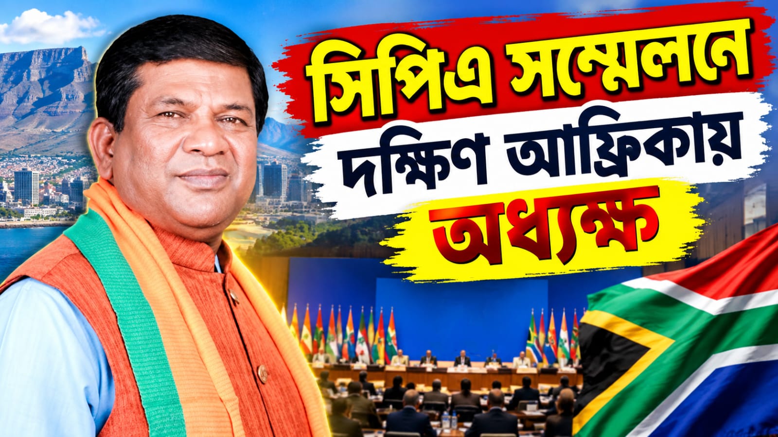 দক্ষিণ আফ্রিকায় সিপিএ সম্মেলনে বাংলা, কেপটাউন হয়ে আমেরিকা-ব্রিটেন সফরে অধ্যক্ষ