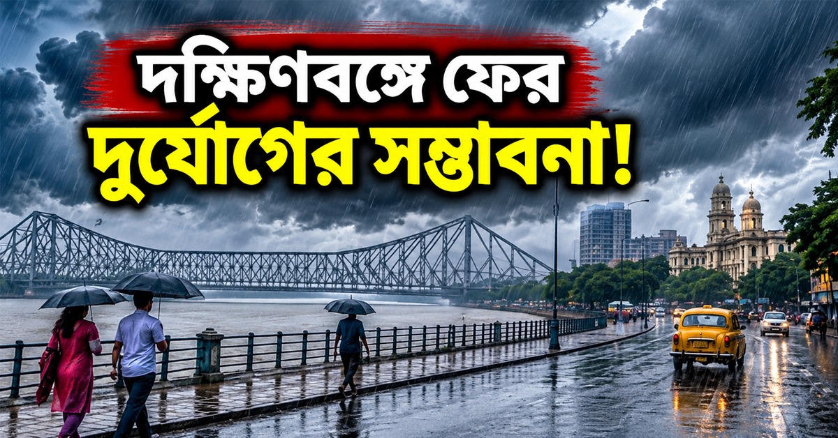 সক্রিয় হচ্ছে নিম্নচাপ, দক্ষিণবঙ্গে ফের দুর্যোগের সম্ভাবনা!