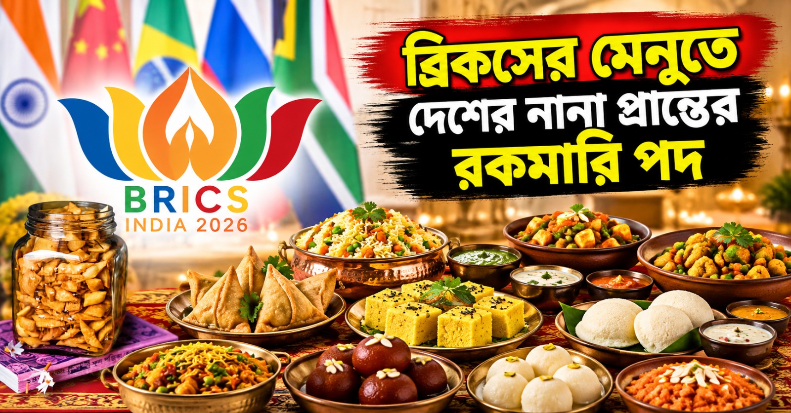 ব্রিকস সম্মেলনের মেনুতে ভারতের বিভিন্ন প্রান্তের বিশেষ পদ, তালিকায় বাংলাও