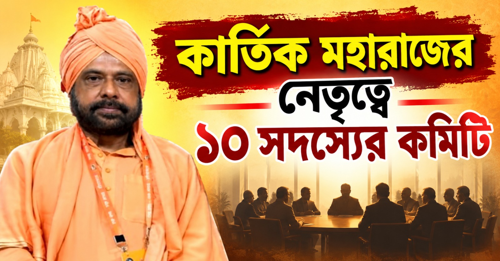 রাস্তার নাম বদলে নয়া নজরদারি, কার্তিক মহারাজের নেতৃত্বে ১০ সদস্যের কমিটি