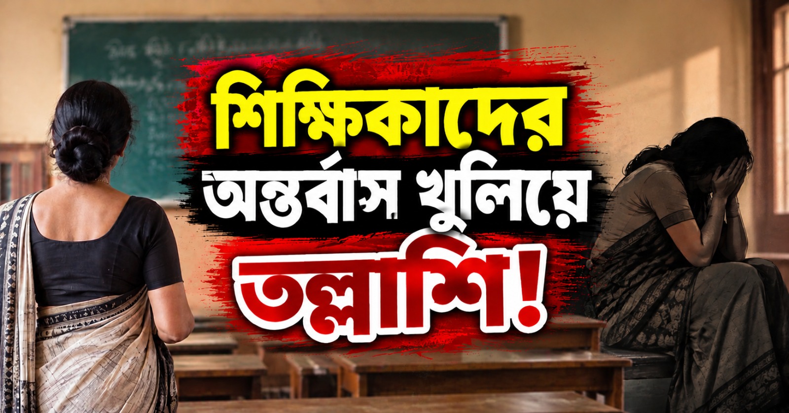 শিক্ষিকাদের অন্তর্বাস খুলিয়ে তল্লাশি! সাঁকরাইলে ডিএলএড পরীক্ষায় বিস্ফোরক অভিযোগ