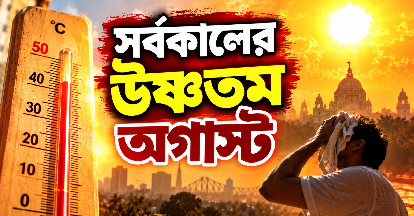 সর্বকালের উষ্ণতম অগাস্ট, রেকর্ড গড়ে বাড়ছে পৃথিবীর তাপমাত্রা